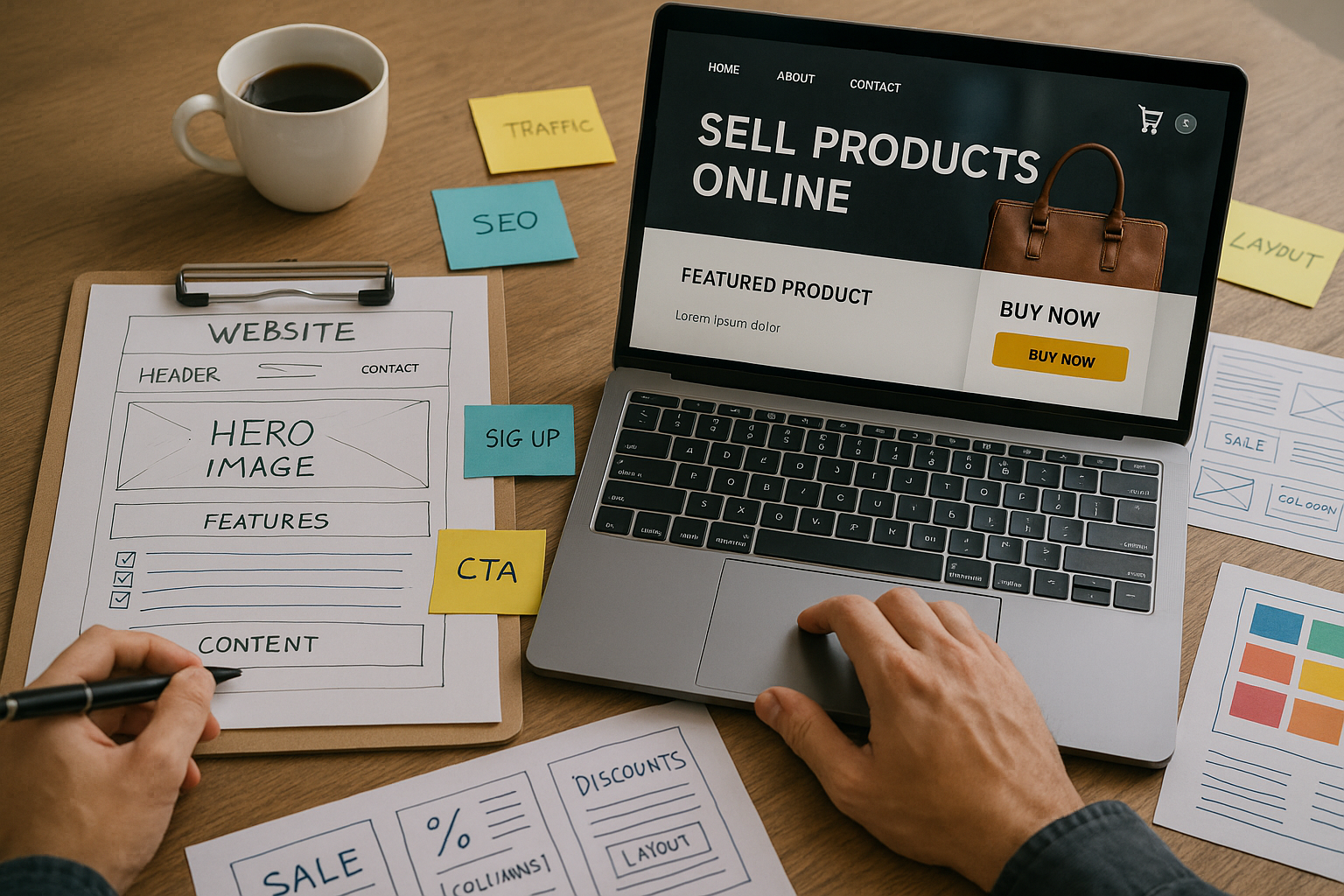 как должен выглядеть продающий сайт